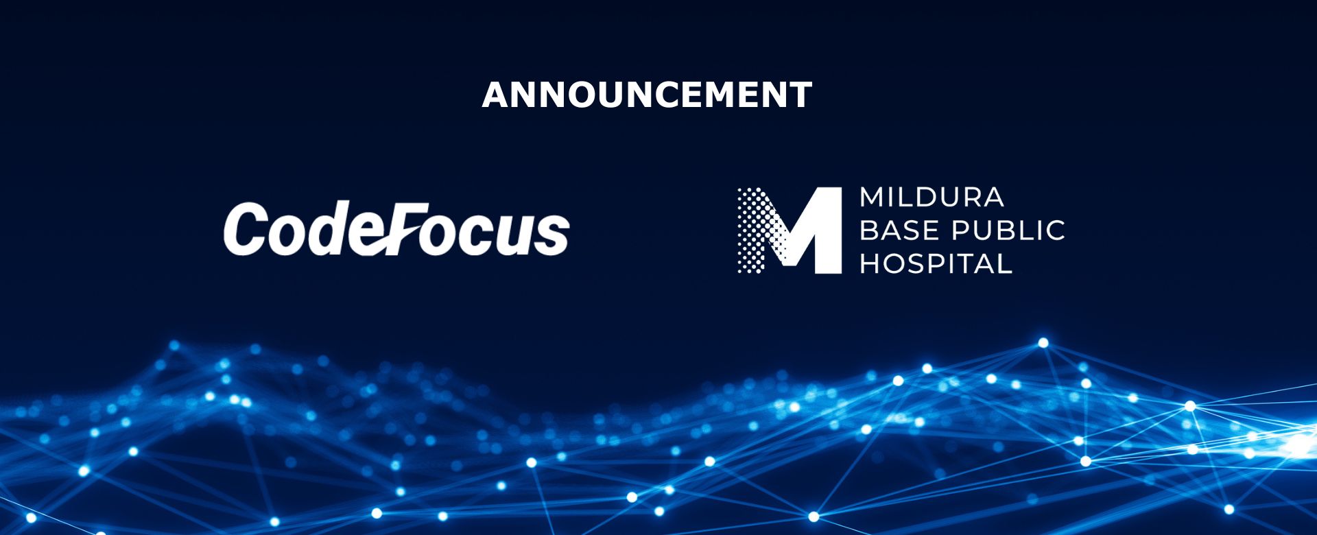 Logos of Code Focus and Mildura Public Hospital